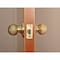 Trans Atlantic Co. Bright Brass Grade 3 Light Duty Residential Cylindrical Passage Hall/Closet Door Knob DL-ECB10-US3 - alternate 7